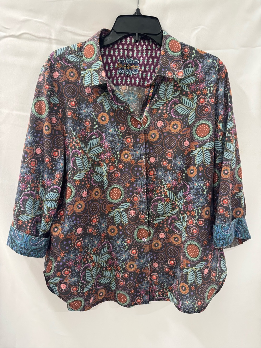 Robert Graham Multicolor Floral Button-Down Shirt